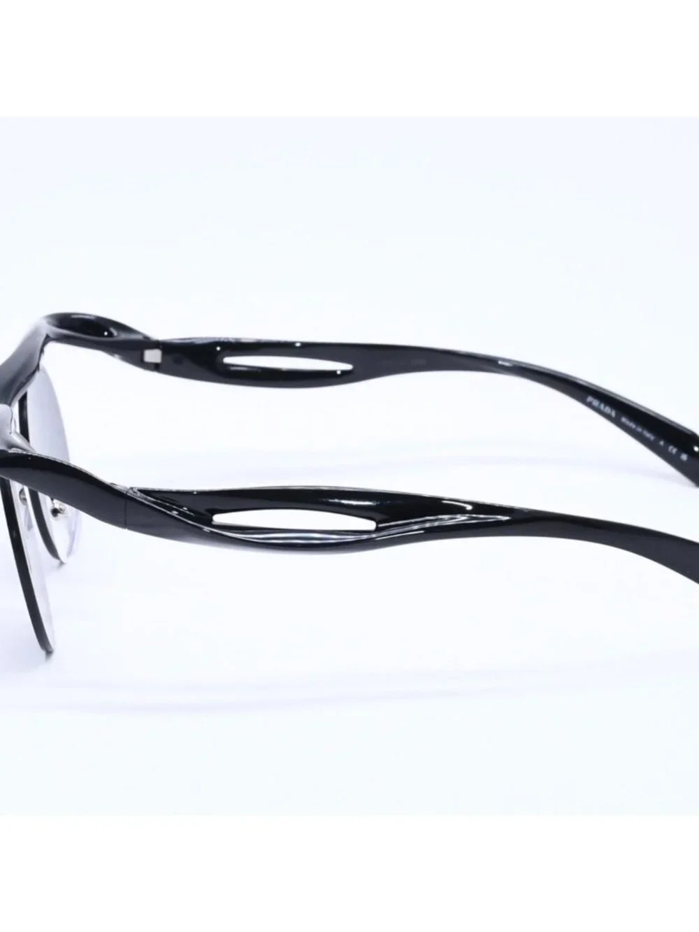 Prada Sunglasses Morph Round Black Eyewear